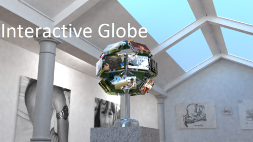 Digital World Globe -  presenting real-time video from all over the world. preview image